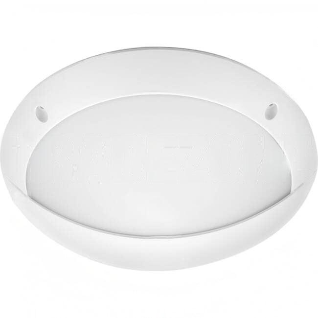 Atom 12 Watt LED Surface Mounted IP66 Oval Bunker Light White TRI