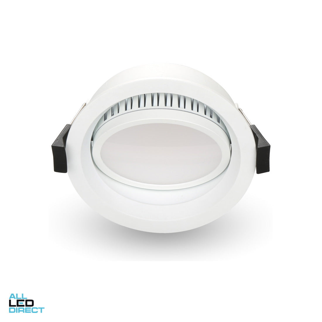 Atom 10 W 95 mm Cut Out Adjustable LED Downlight with Dimmable Driver 3000/4000/5700 K ALL LED Direct
