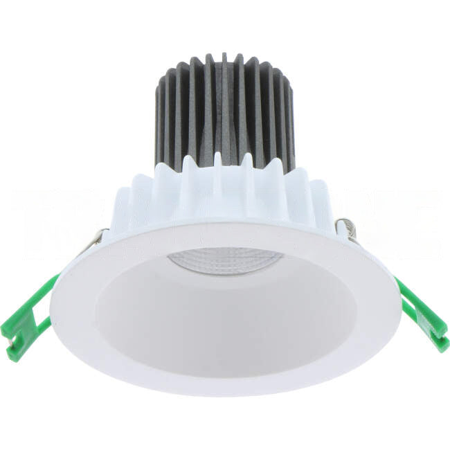 Atom 12 Watt COB 90mm Cut Out Dimmable LED Downlight White 4000K 885lm