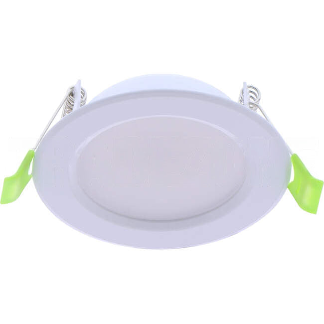 Atom 12 Watt 90mm Cut Out Dimmable LED Downlight 120 Degrees Cool White 4000k 730lm White