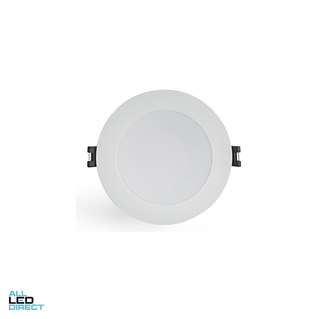 Atom 8 W 90 mm Cut Out Dimmable Flush LED Downlight White 3000/4000/5700 K ALL LED Direct
