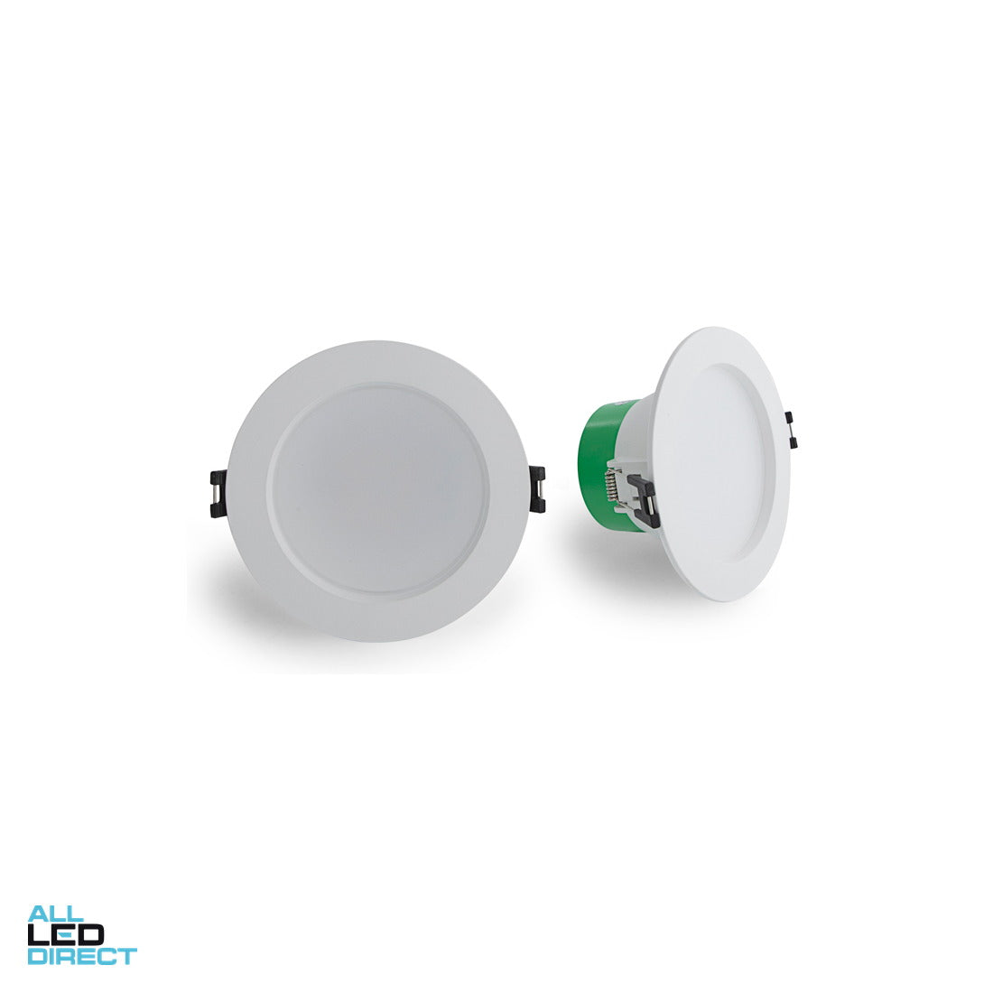 Atom 8 W 90 mm Cut Out Dimmable LED Downlight White 3000/4000/5700 K ALL LED Direct