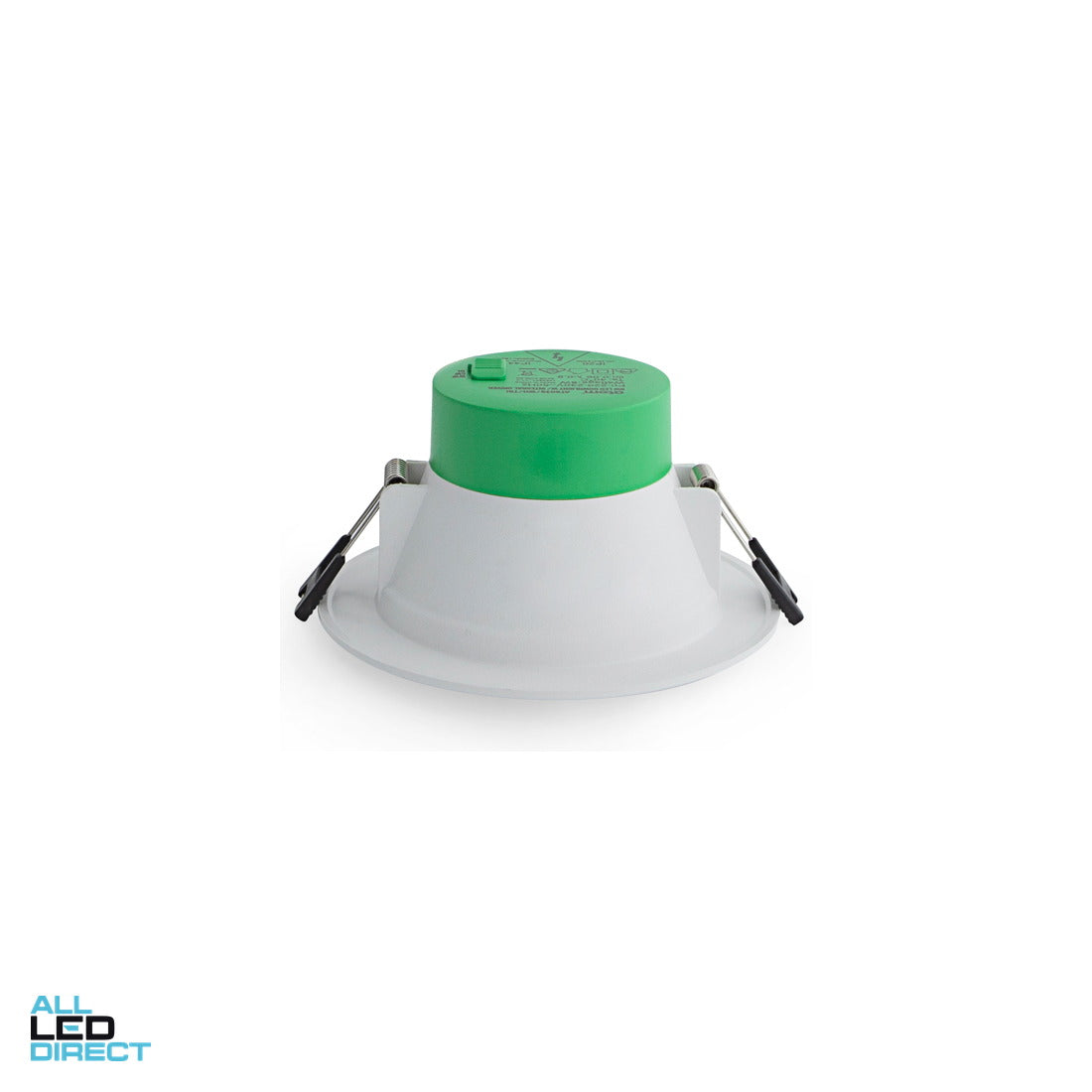 Atom 8 W 90 mm Cut Out Dimmable LED Downlight White 3000/4000/5700 K ALL LED Direct