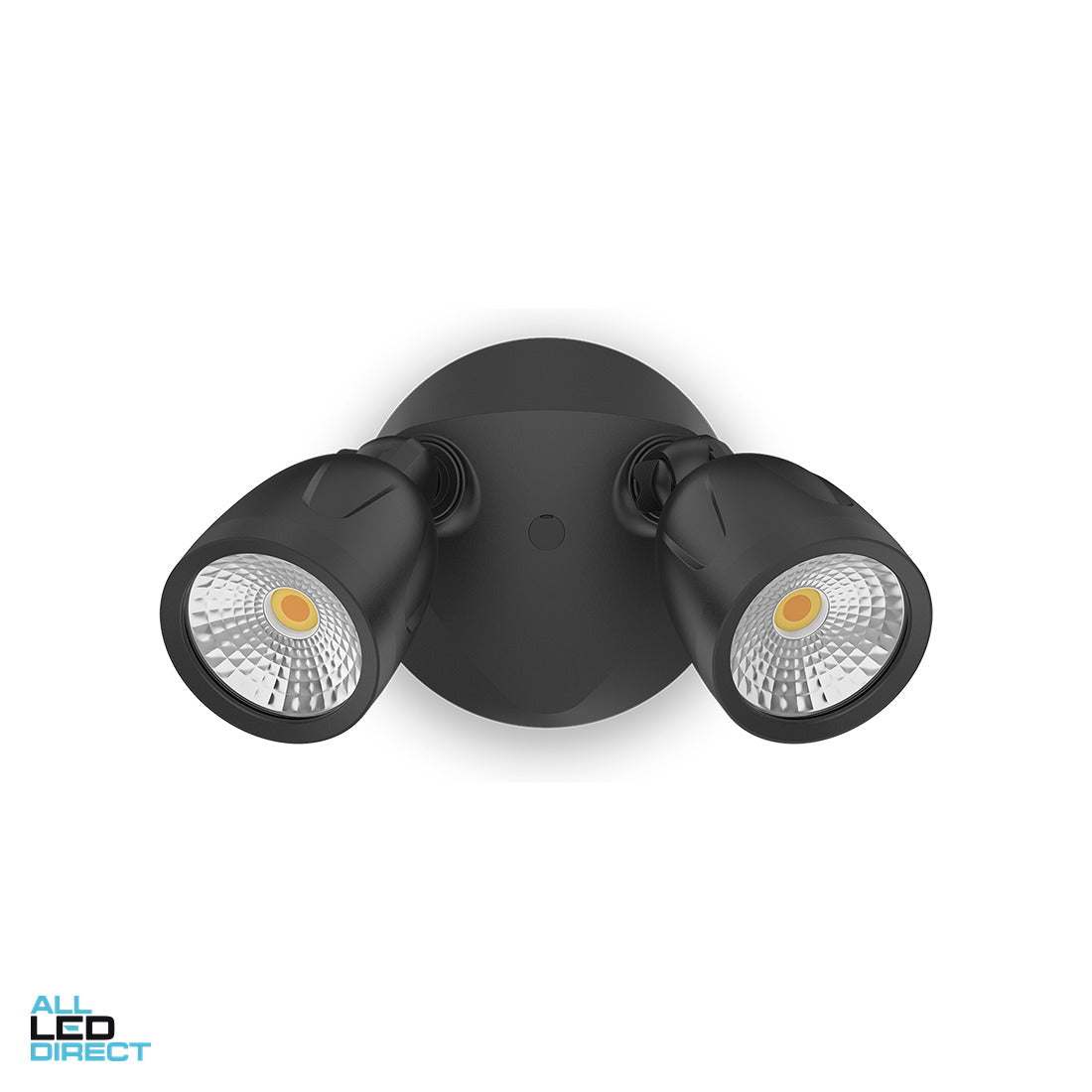 Atom 24 W HAWK LED Twin Spot Light Black 3000/4000/6000 K ALL LED Direct