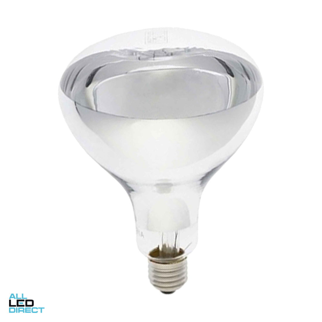 Atom 275 W Clear R125 Dimmable Infrared Heat Globe Reflector With Edison Screw Connection ALL LED Direct