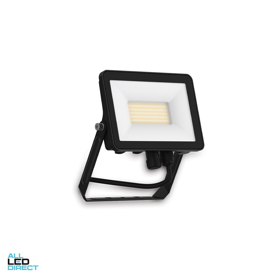 Atom 30/40/50 W SERIES II Slim Adjustable IP65 LED Floodlight Black 3000/4000/5700 K ALL LED Direct