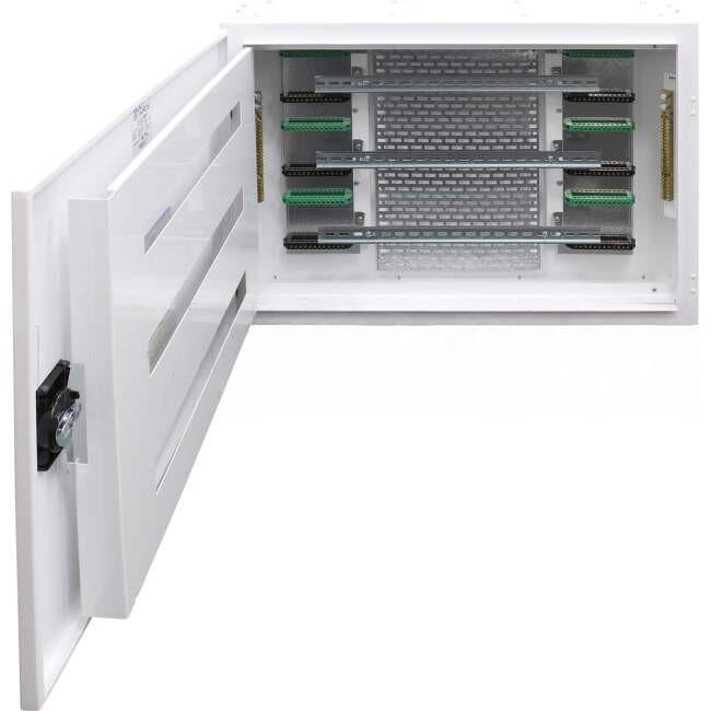 Built Boards 81 Pole Automation Switchboard  With Full Earth & Neutral Bars - Matte White