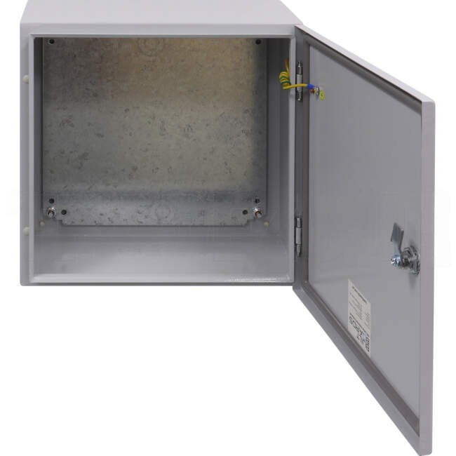 Built Boards 400H x 400W x 200D Weatherproof IP66 Enclosure Grey