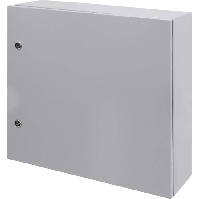 Built Boards 600H x 600W x 200D Weatherproof IP66 Enclosure Grey