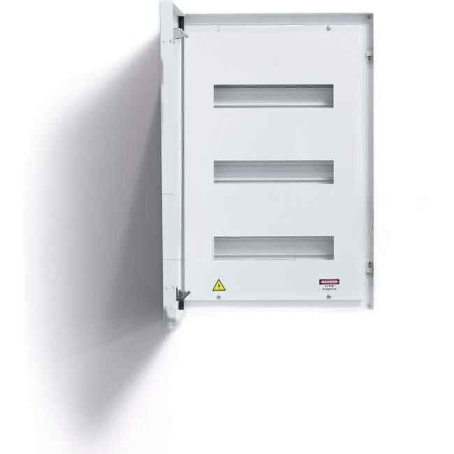 Built Boards 39 Pole INVISABOARD Flush Mounted Switchboard – All LED Direct