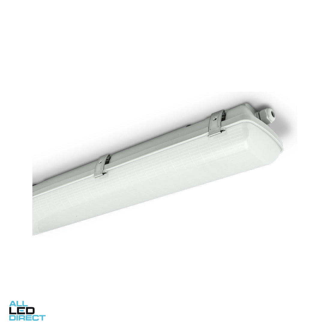 Pierlite 20/27/33/40 W 1265 mm Weatherproof Diffused LED Batten IP65 3000/4000/6000 K ALL LED Direct
