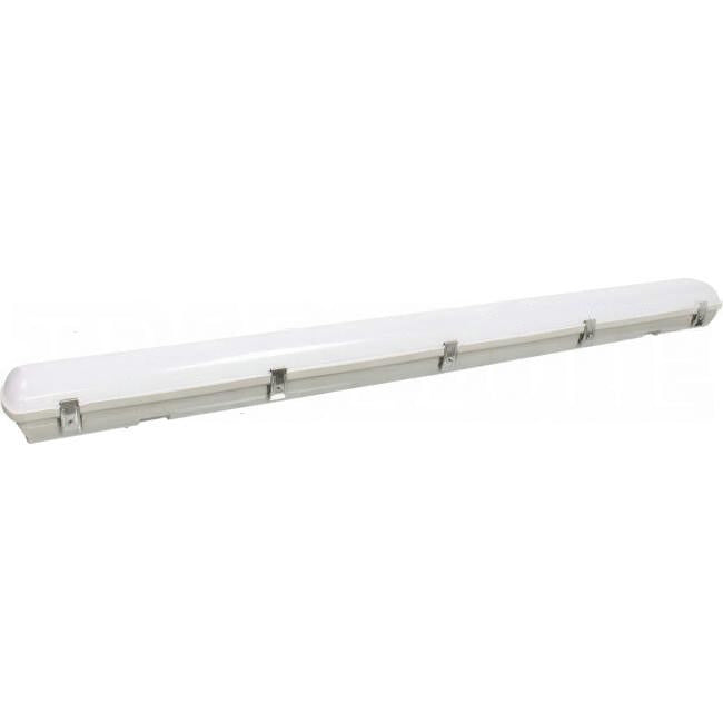 Pierlite 40 Watt 1265mm LED Weatherproof IP65 Diffused Batten 4000K 5200lm