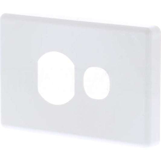 Clipsal CLASSIC C2000 Single Internal Powerpoint Cover Plate White