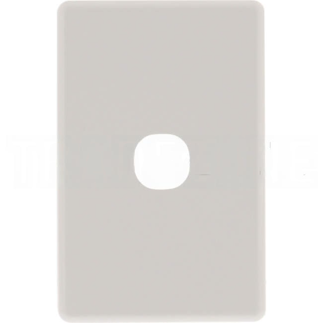 Clipsal 1 Gang C2000 Series Switch Cover Plate White