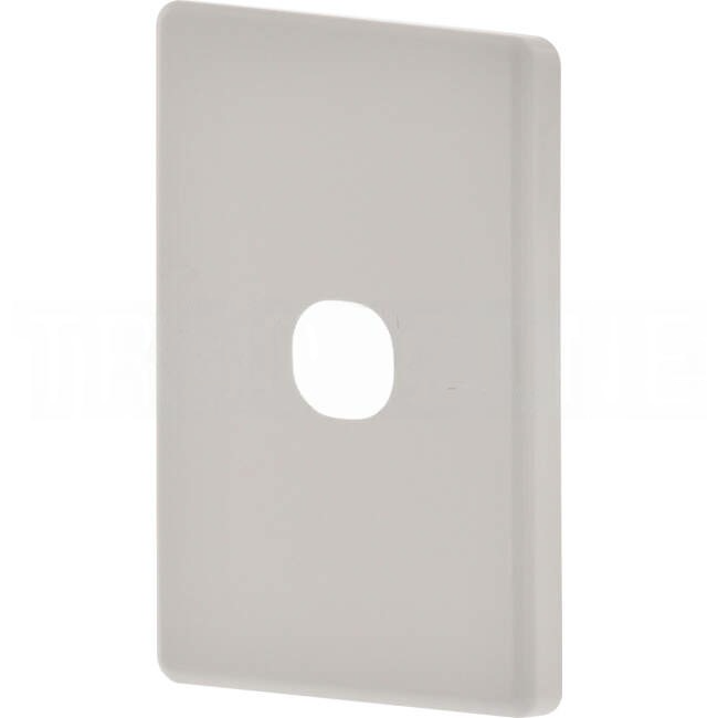 Clipsal 1 Gang C2000 Series Switch Cover Plate White