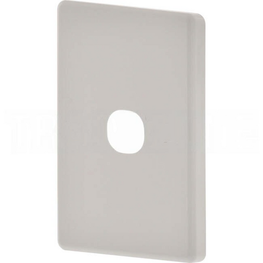 Clipsal 1 Gang C2000 Series Switch Cover Plate White