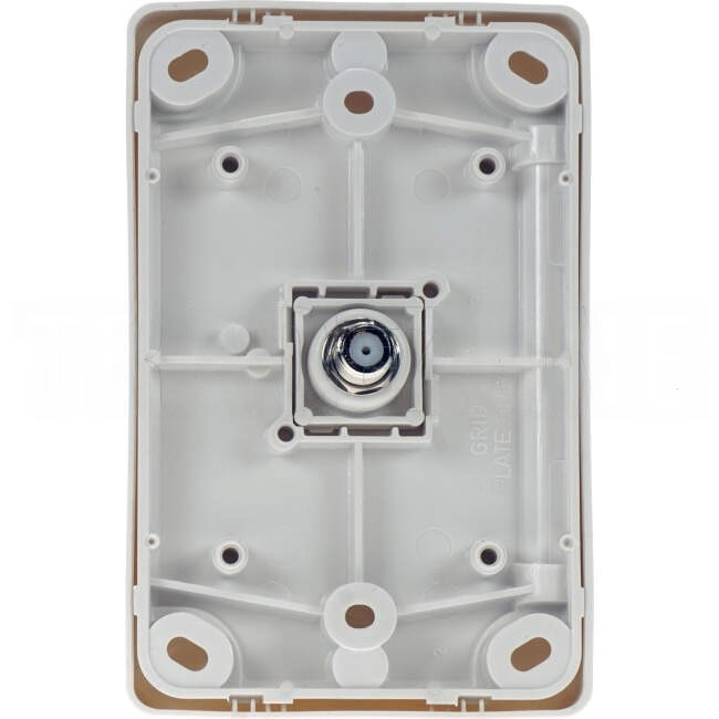 Clipsal C2000 Series TV Antenna Socket Plate F Type To PAL