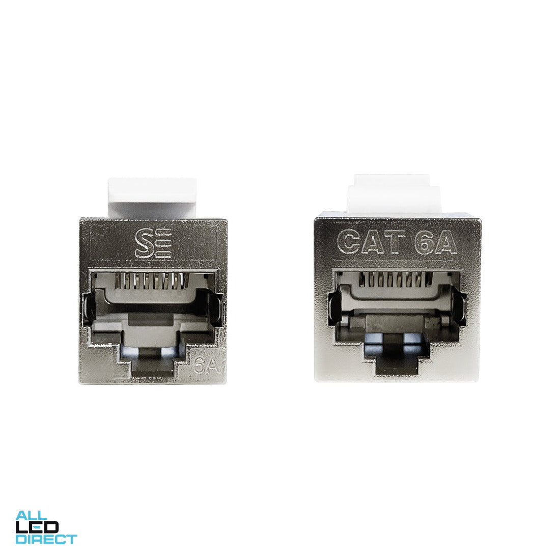 Serveredge Cat6A 10GbE Shielded Female / Female Coupler ALL LED Direct