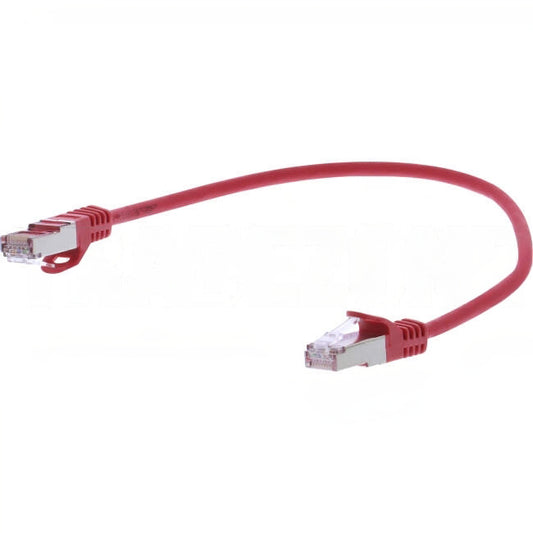 Serveredge 0.3 Metre RJ45 CAT6A S/FTP Thin Patch Lead Red