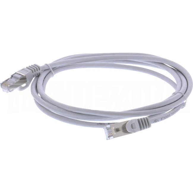 Serveredge 2 Metre RJ45 CAT6A S/FTP Thin Patch Lead Grey