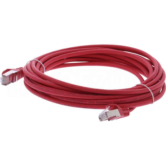 Serveredge 5 Metre RJ45 CAT6A S/FTP Thin Patch Lead Red