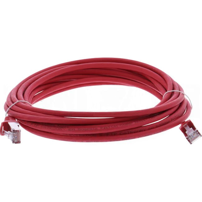 Serveredge 5 Metre RJ45 CAT6A S/FTP Thin Patch Lead Red