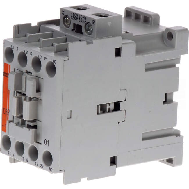 NHP 9 Amp to 32 Amp 3 Pole 7.5kW Contactor With 110 Volt AC Coil & 1 x N/C Auxiliary Contact