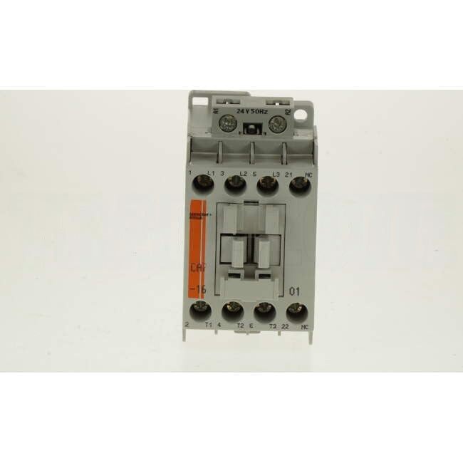 NHP 9 Amp to 32 Amp 3 Pole 7.5kW Contactor With 24 Volt AC Coil & 1 x N/C Auxiliary Contact