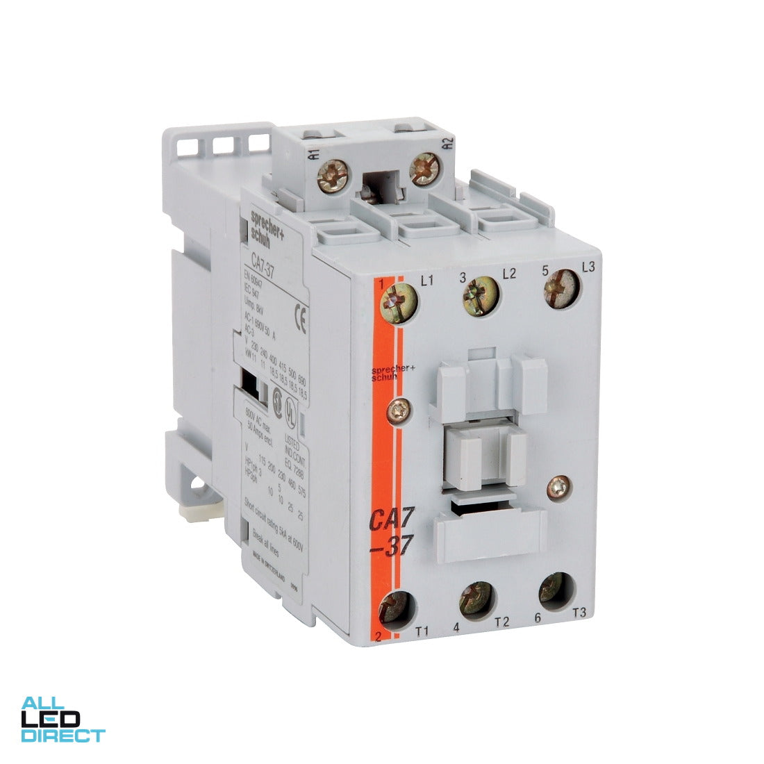 NHP 21 Amp to 65 Amp 3 Pole 18.5kW Contactor With 415 Volt AC Coil ALL LED Direct