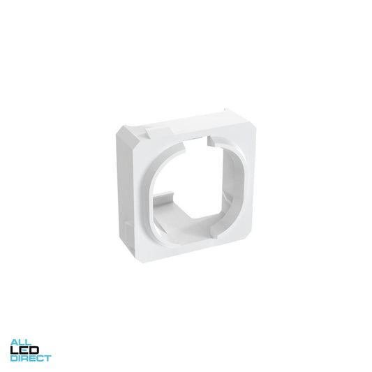 Panduit single Port Adaptor Bezel To suit Clipsal / HPM ABS