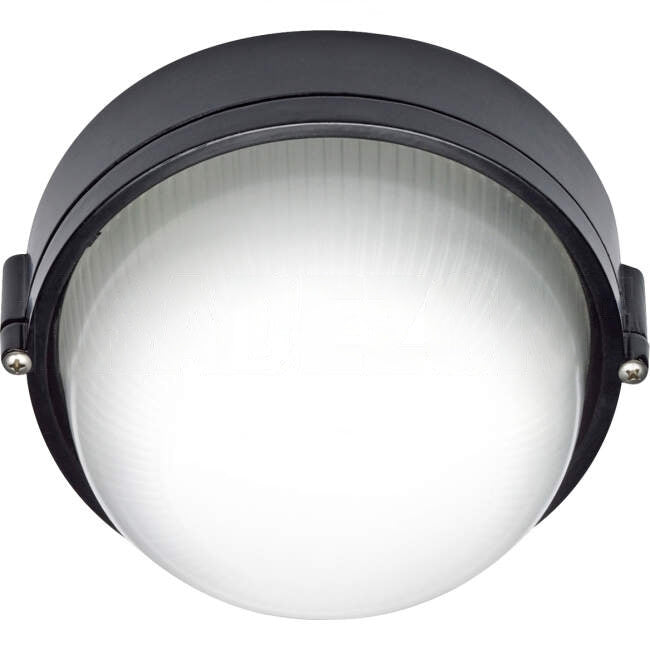 Pierlite 9 Watt CARLTON 180mm Surface Mounted IP54 Round LED Bunker Light Black 3K/4K/6K