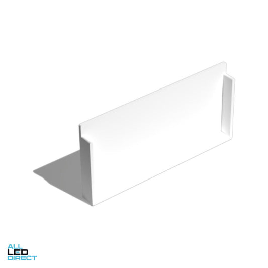 APP 100mm x 100mm Cable Duct End Cap White - Green Star Certified