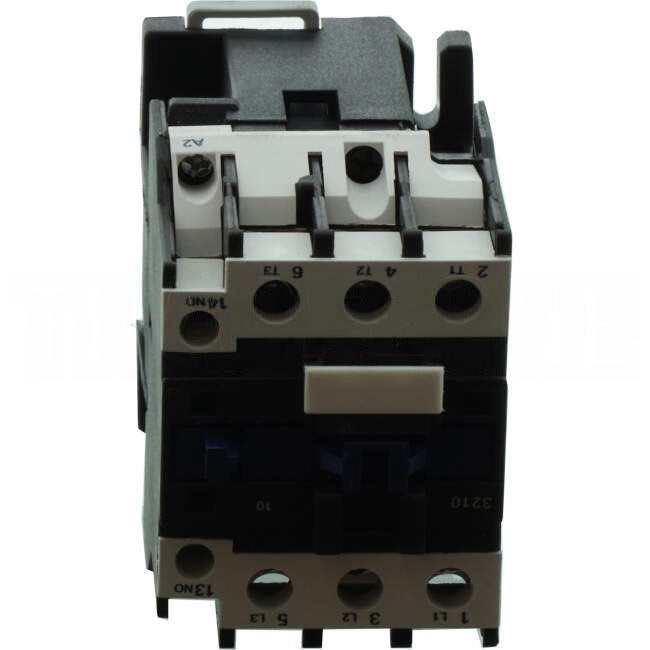 Dore 32 Amp 15 kW 4 Pole Contactor With 240 Volt AC Coil & 1 x N/O Auxiliary Contactor