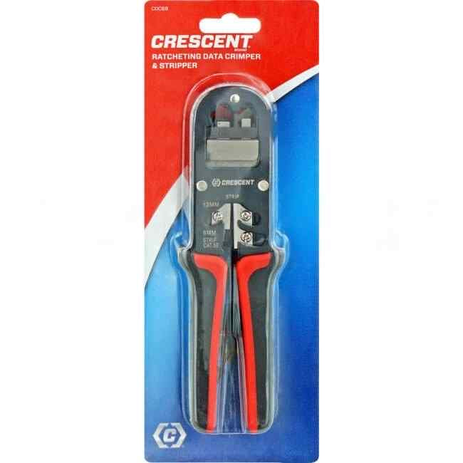 Apex Tools Crescent Ratcheting Data Crimper And Stripper - Default Title (CDC68)