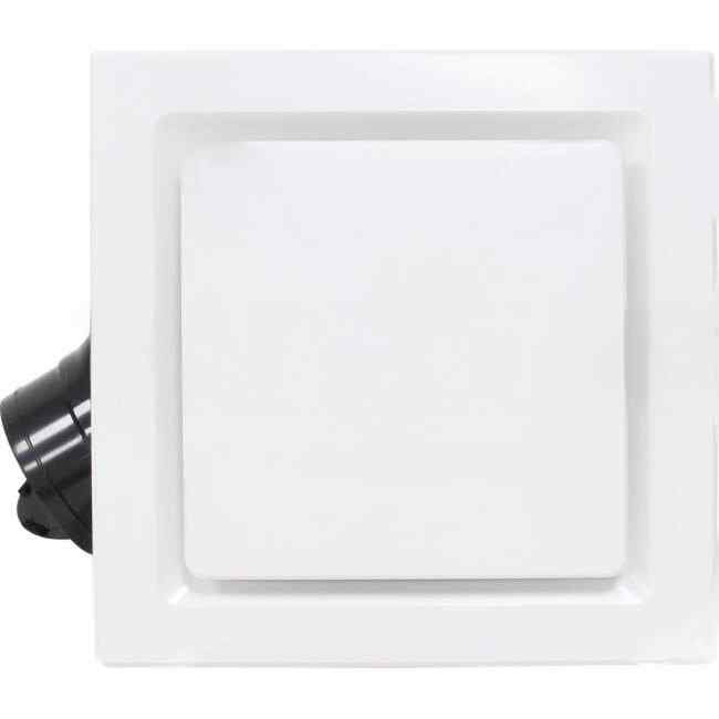 Clipsal 290mm x 290mm Flush Mounted Square Exhaust Fan White Suitable For 100mm Side Duct - Default Title (CEF30WE)