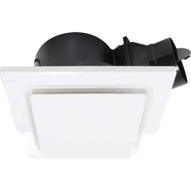 Clipsal 290mm x 290mm Flush Mounted Square Exhaust Fan White Suitable For 100mm Side Duct - Default Title (CEF30WE)