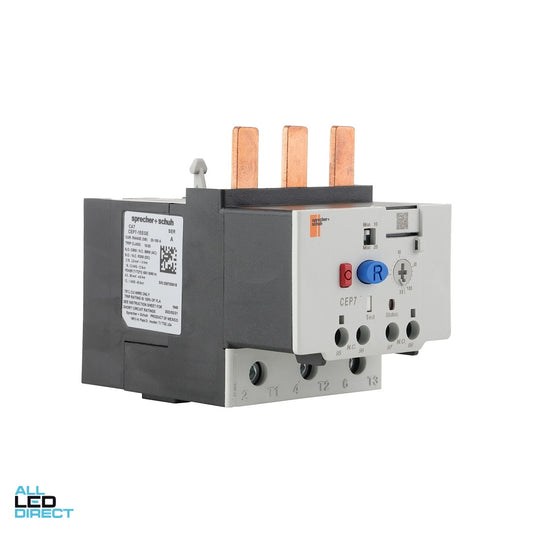 NHP 18 Amp to 90 Amp Electronic Overload Relay With Auto & Manual Reset ALL LED Direct