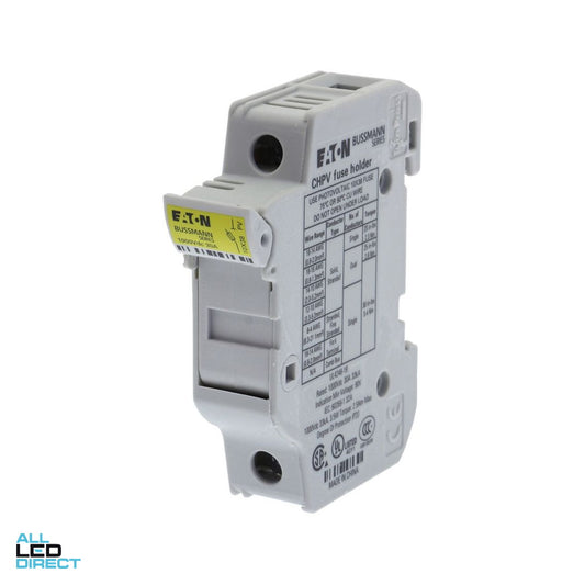 Eaton Bussmann 30 Amp 1 Pole Photovoltaic Fuse Holder 1000 Volts DC