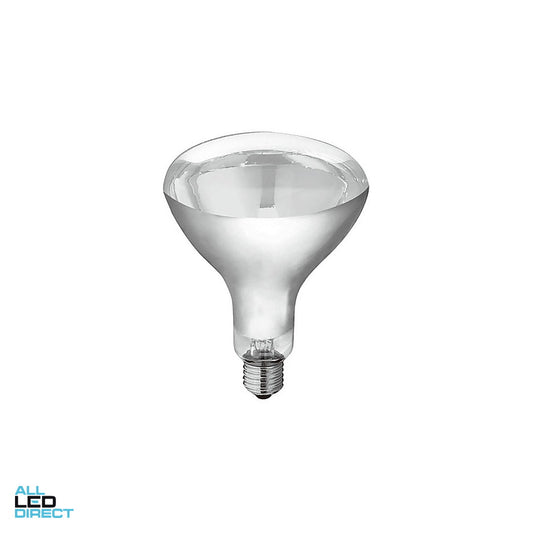 CLA 150 W R125 Infra Red Heat Globe Reflector With Edison Screw Connection ALL LED Direct