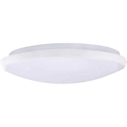 Davis 28 Watt 386mm LED Circular Oyster IP20 With White Trim Fitting & Switchable Kelvin Ratings - Default Title (CLDR28CTD03T01)