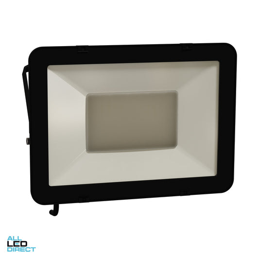 Clipsal 100 W TPFLT Weatherproof IP65 LED Floodlight Black 4000 K 10500lms ALL LED Direct