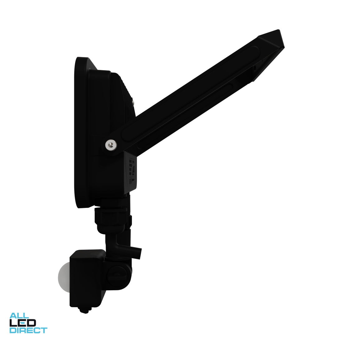 Clipsal 20 W TPFLT Weatherproof IP65 LED Floodlight with PIR Sensor Black 4000 K 2100lms ALL LED Direct
