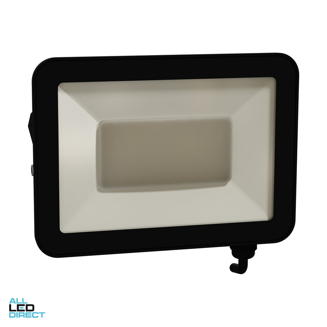 Clipsal 50 W TPFLT Weatherproof IP65 LED Floodlight Black 4000 K 5250lms ALL LED Direct