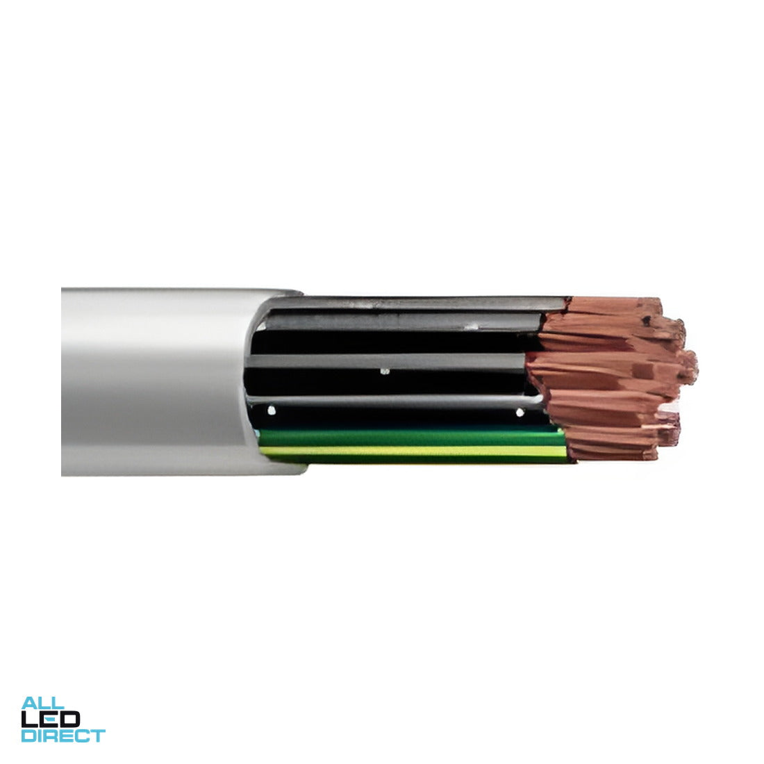 Elcon 1mm 4 Core & Earth Flexible Control Cable ALL LED Direct