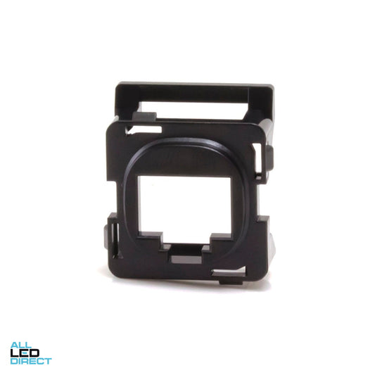 Serveredge RJ45 Aussie Style Bezel Black Pack Of 10 ALL LED Direct