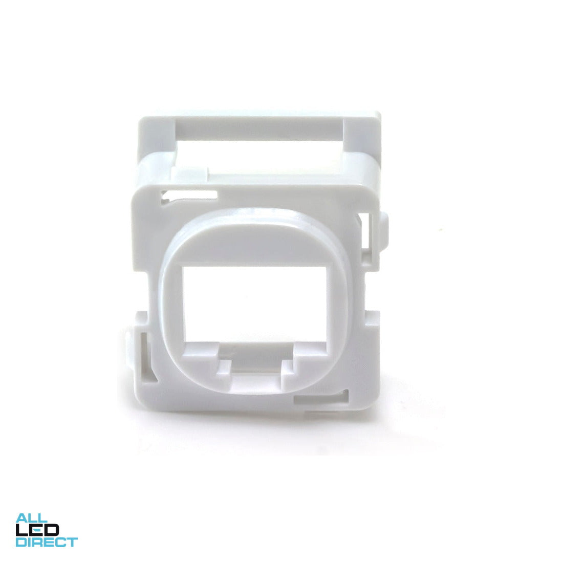Serveredge RJ45 Aussie Style Bezel White Pack Of 10 ALL LED Direct