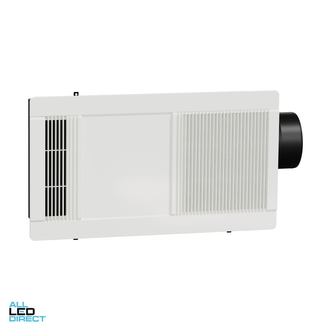 Clipsal AIRFLOW 3 In 1 Bathroom Fan, Light & Heater Panel White ALL LED Direct