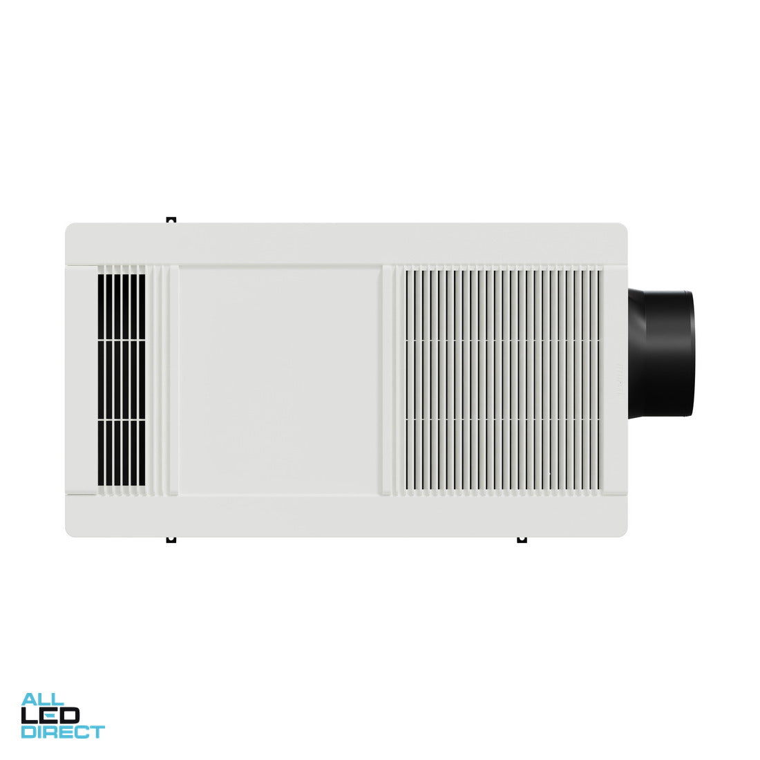 Clipsal AIRFLOW 3 In 1 Bathroom Fan, Light & Heater Panel White ALL LED Direct