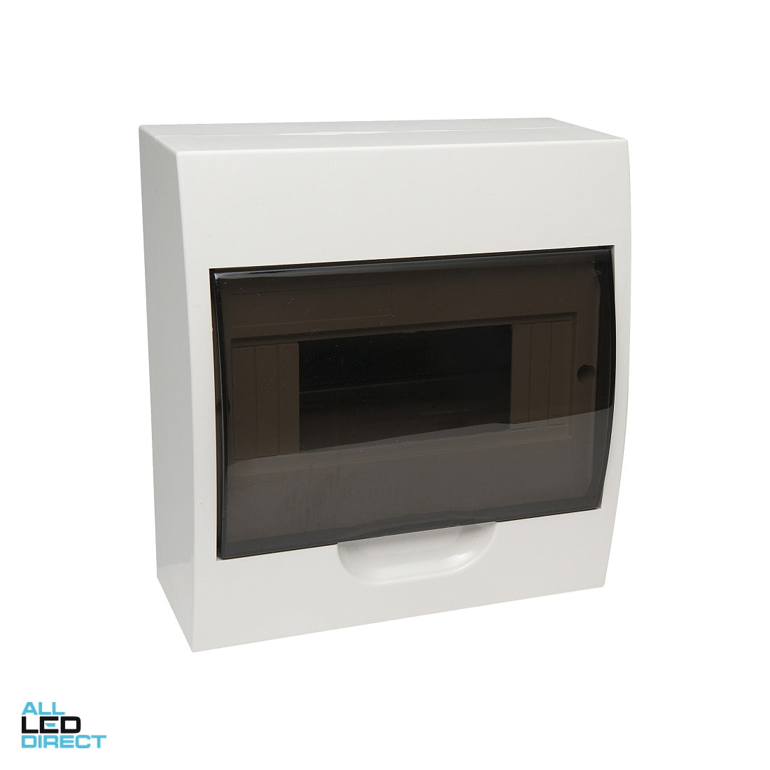NHP 8 Pole Surface Mount Switchboard Transparent Door ALL LED Direct