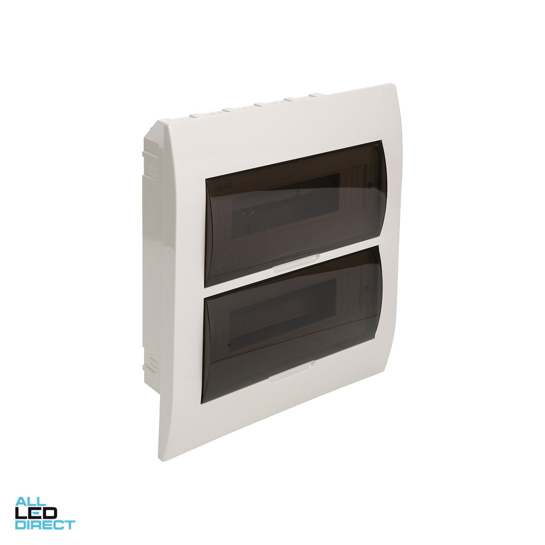 NHP 24 Pole Plastic DIN Mounted Switchboard Transparent Door ALL LED Direct